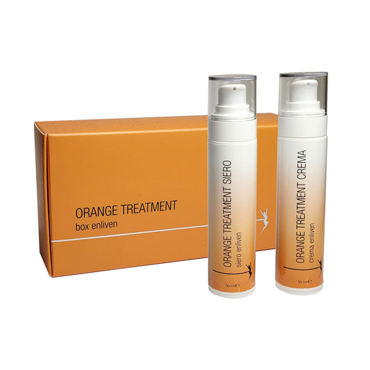 BOX Orange Treatment crema viso + siero  Antiage e Antimacchia
